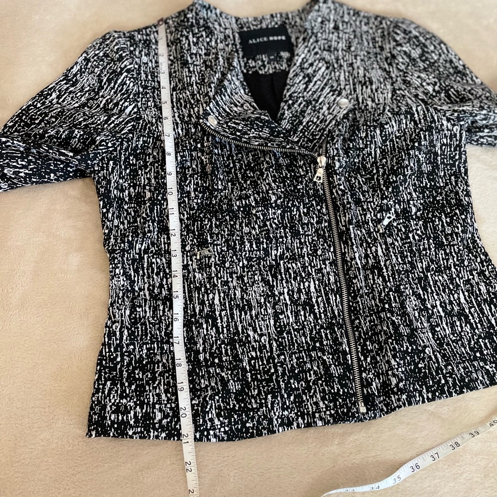 Alice Hope Lightweight Moto Jacket - Size M - Picture 9 of 12